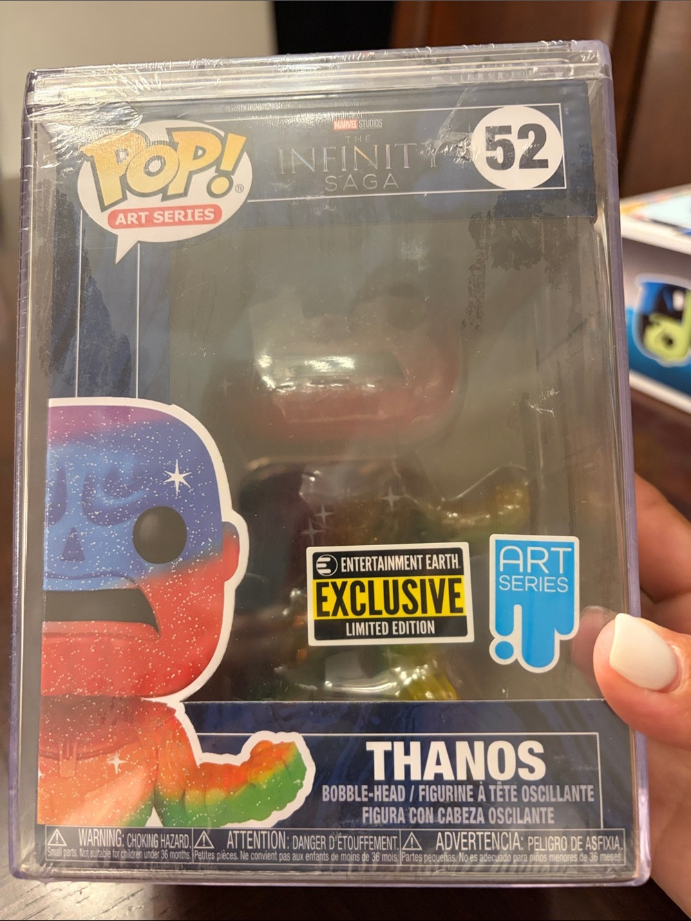 Marvel Infinity Saga Funko Pop  Thanos. Exclusive limited edition.